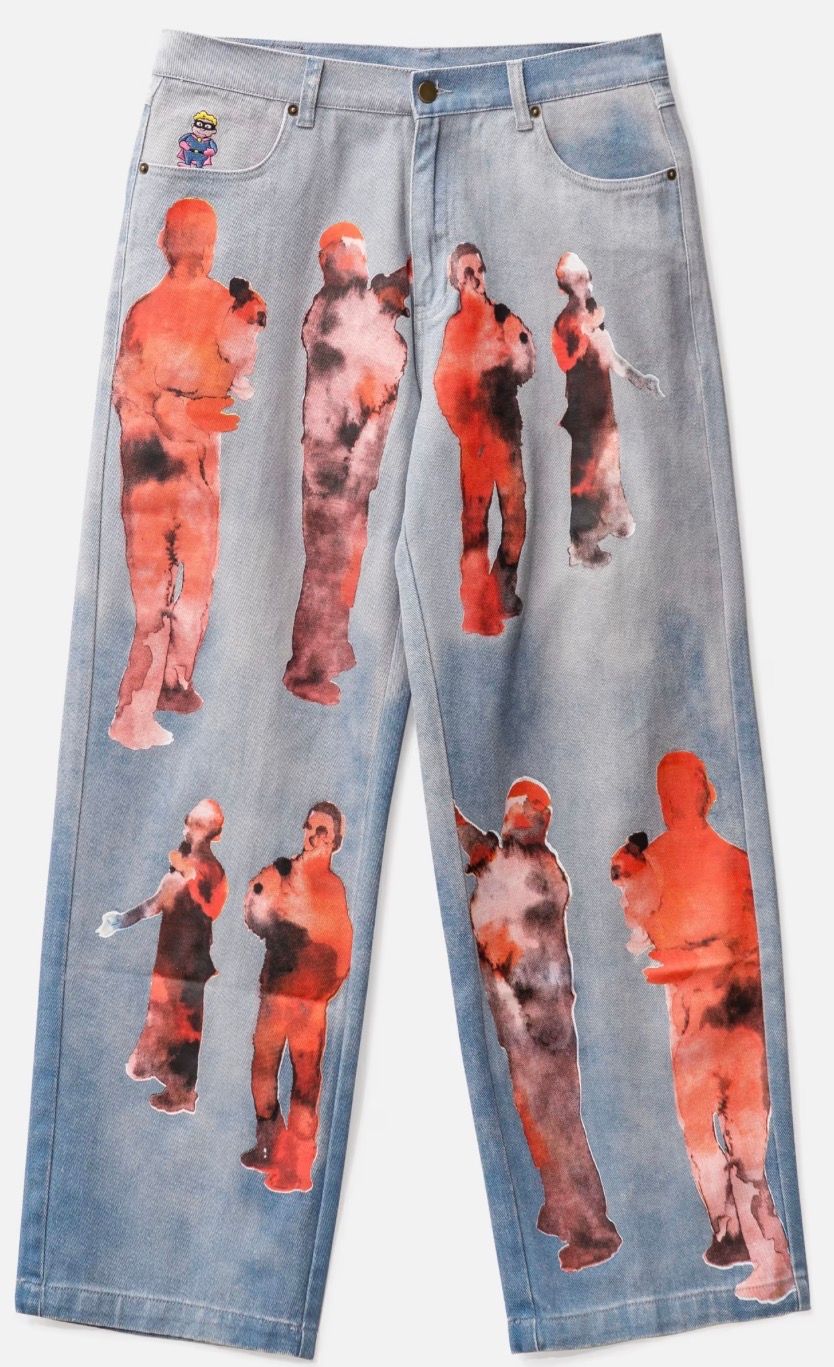 KidSuper Performers Distressed Jeans