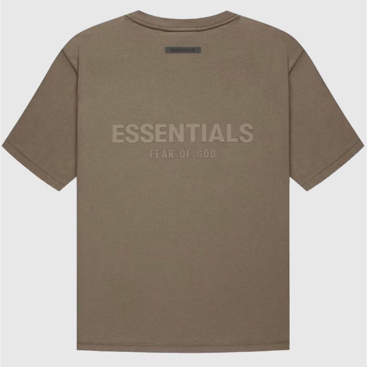 Fear of God Essentials Taupe FW21 Tee