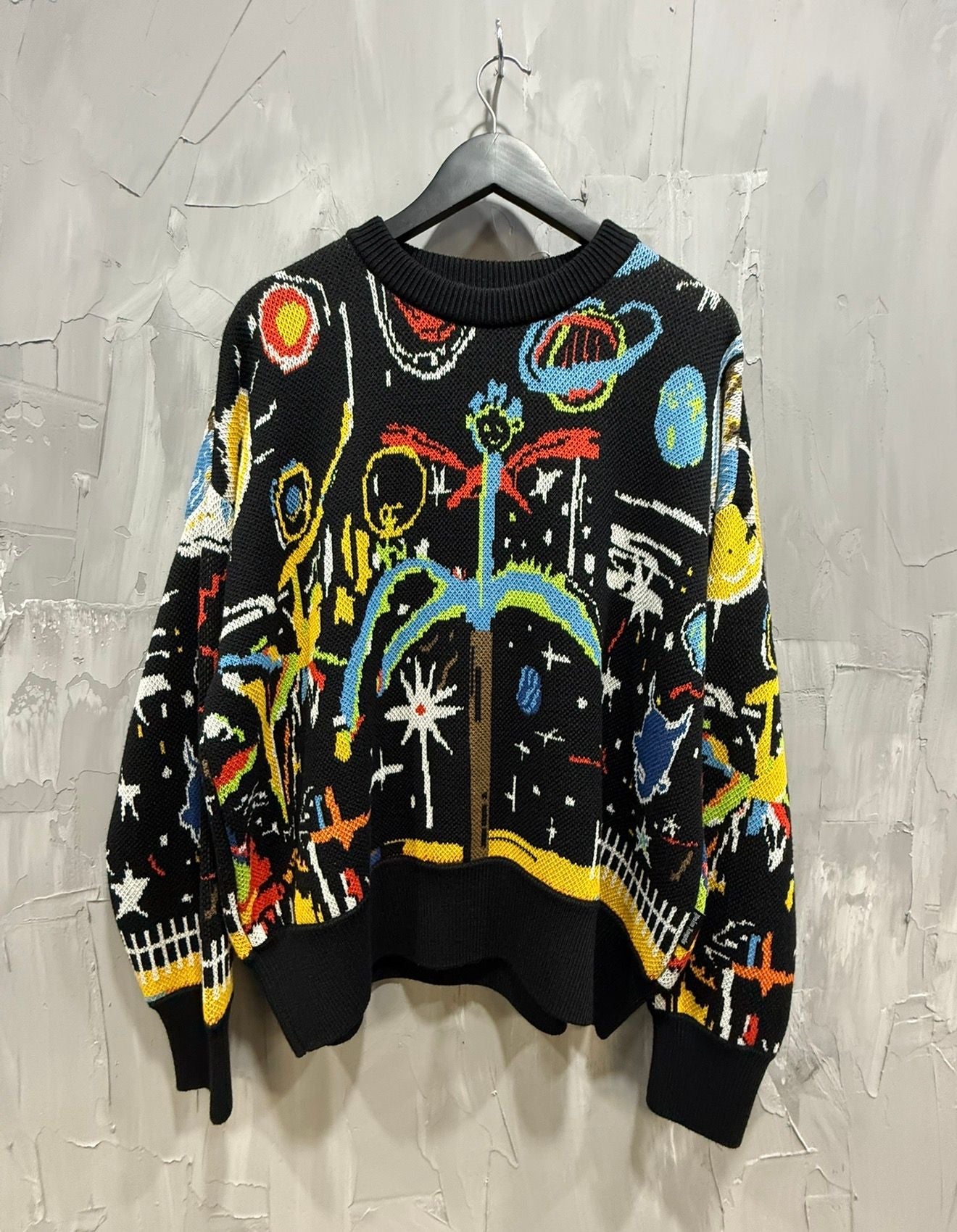 Palm Angels Space Paint Sweater