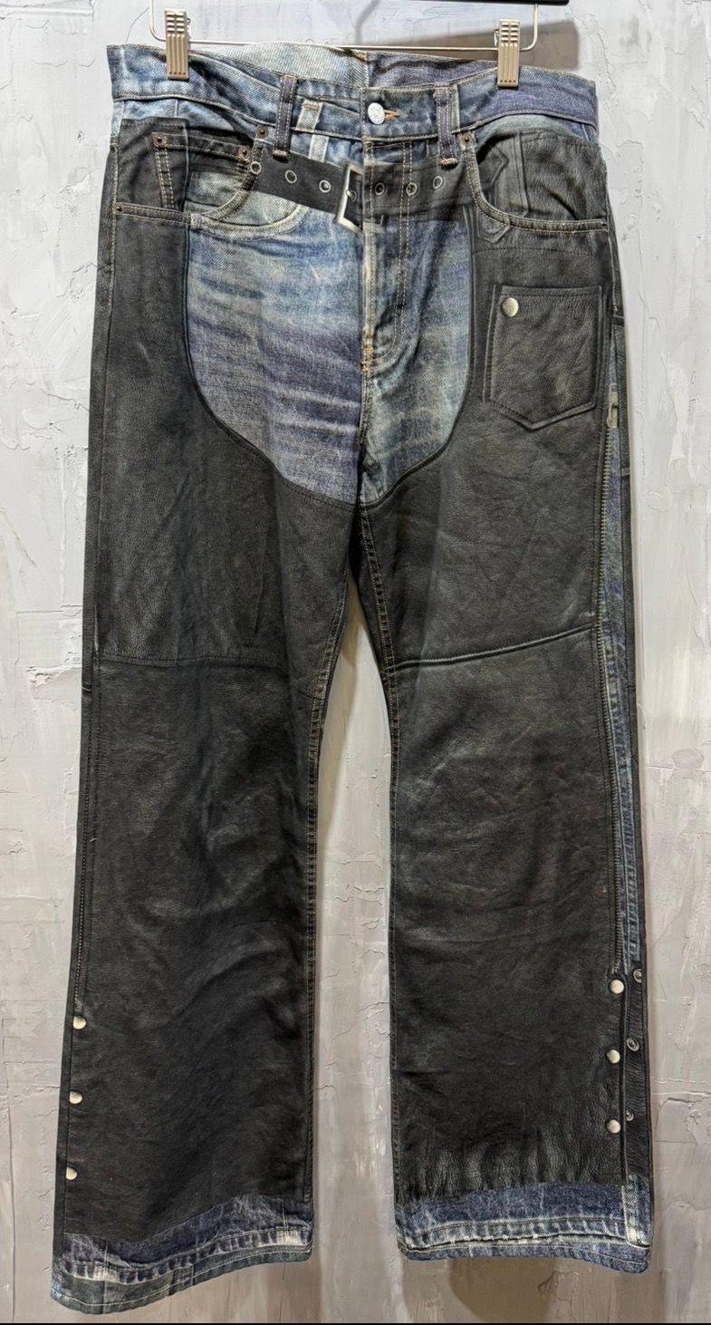 Trompe Loeil Chaps Jeans