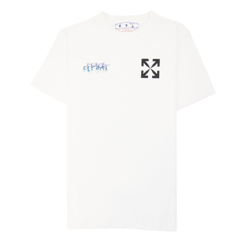 OFFWHITE 90s Liquid White T shirt
