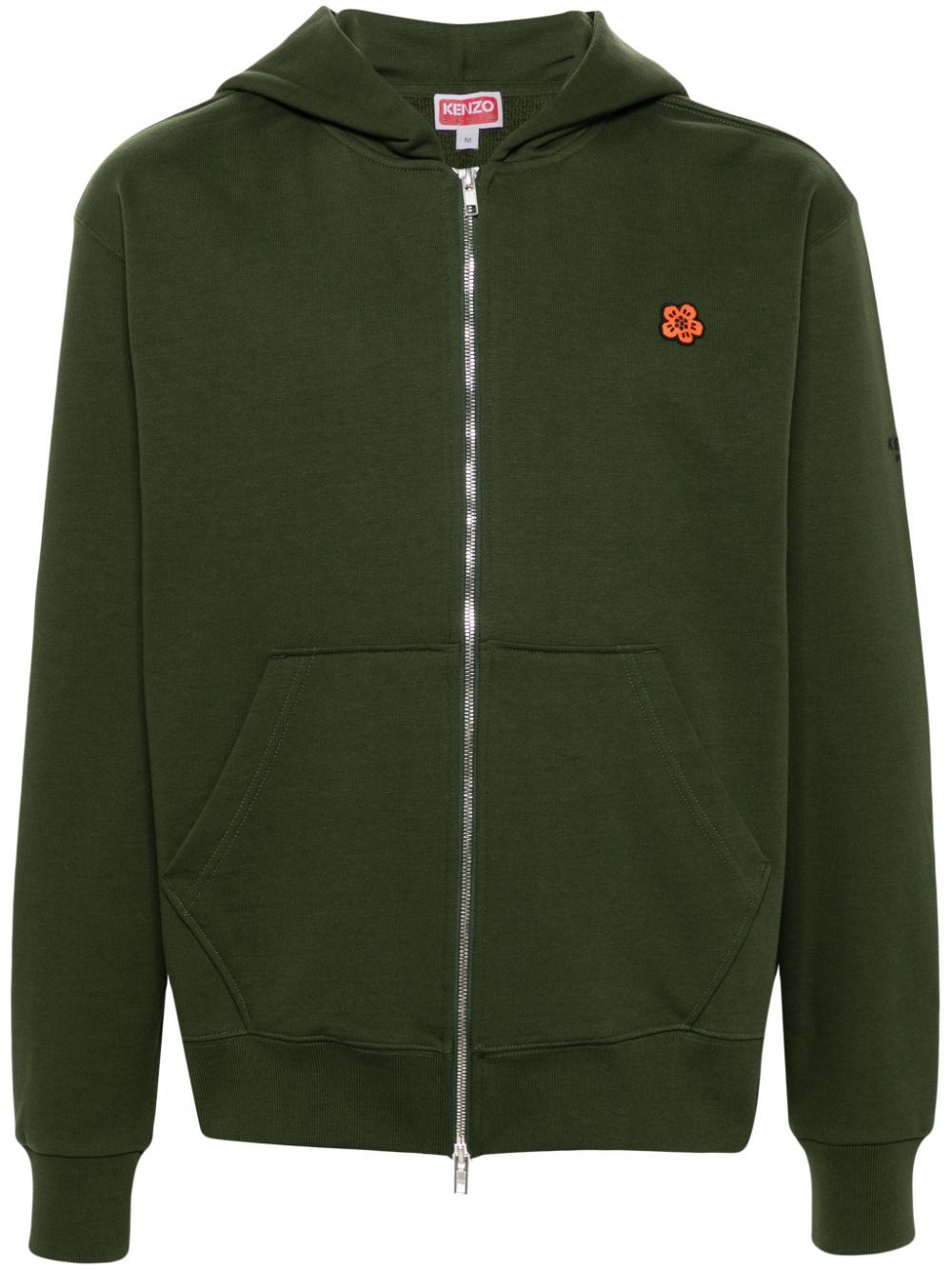 Boke Flower Classic Zip Hoodie in Cotton