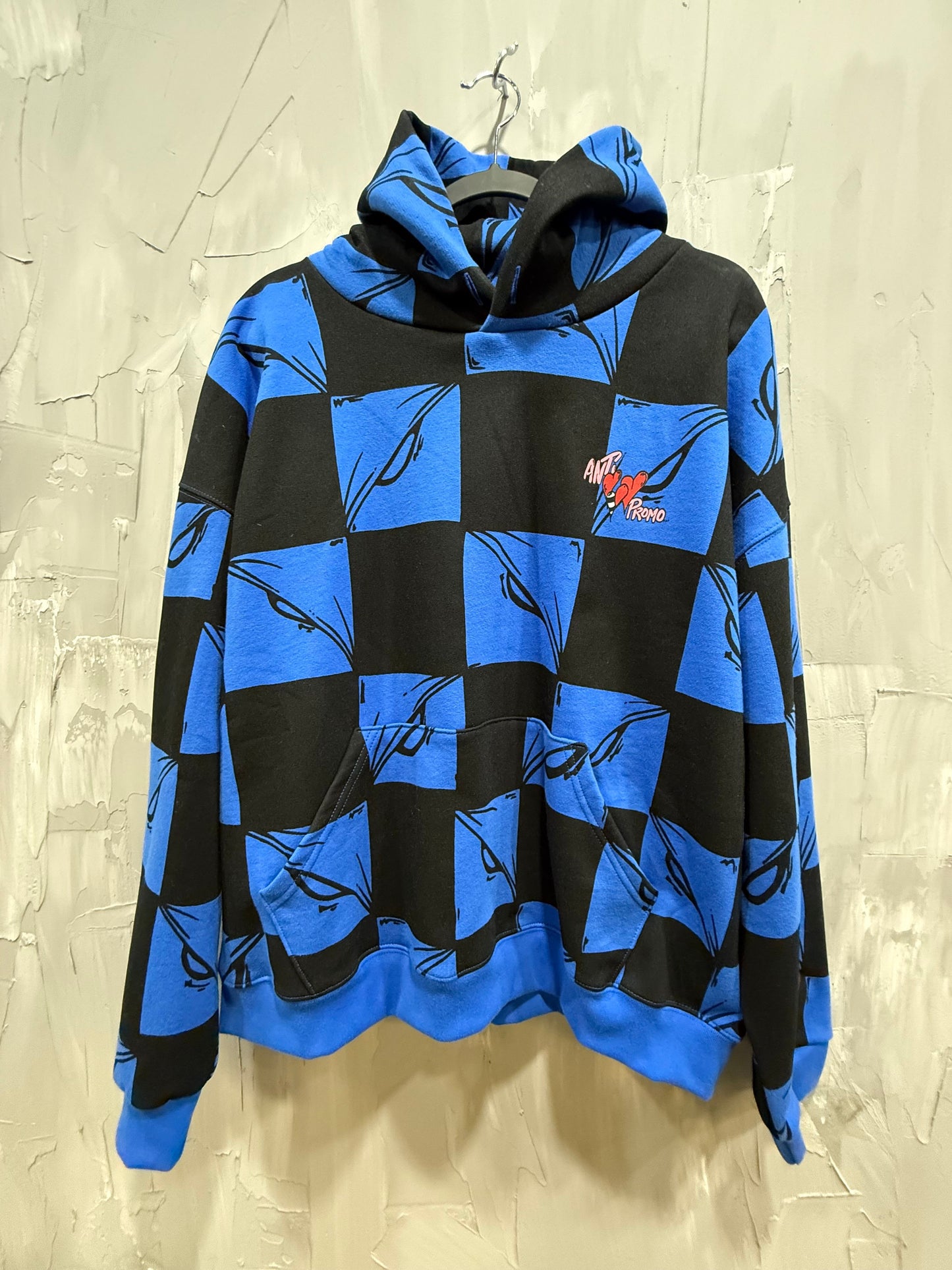 Matty Boy Anti Promo 99 Eyez Hoodie Blue Black