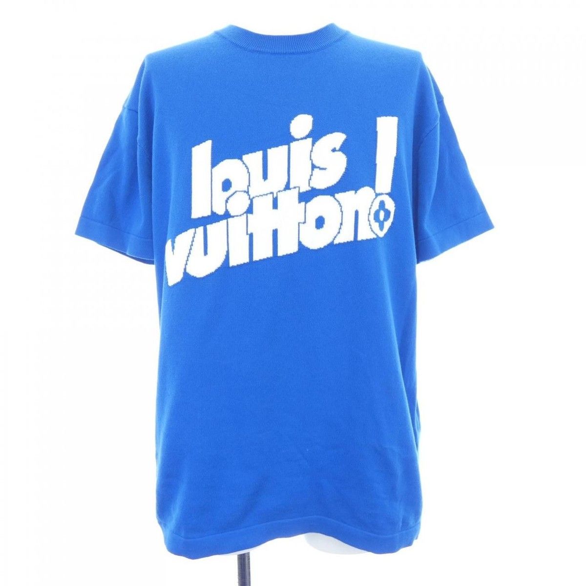 Blue Louis Vuitton Printed Signature T-shirt - Used/Worn