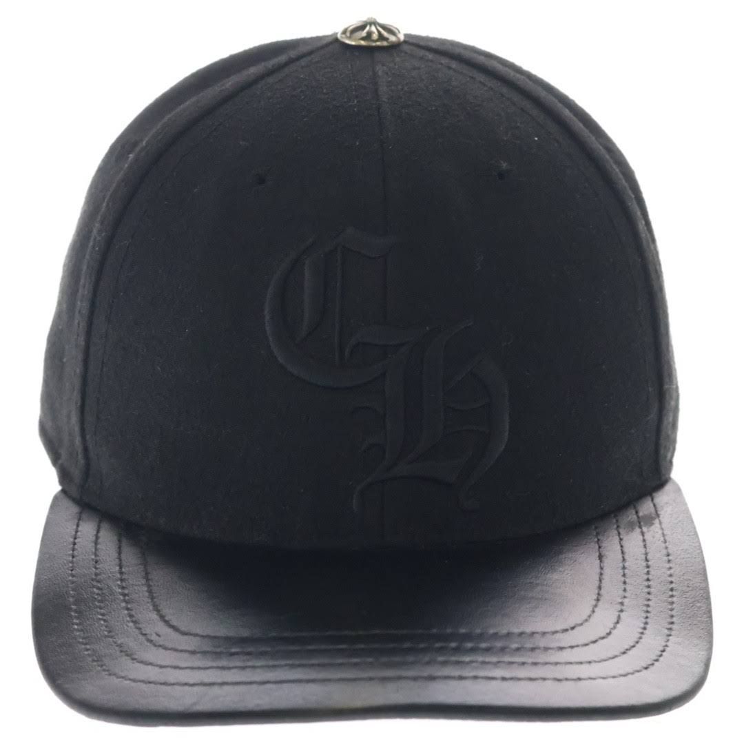 Chrome Hearts CH Logo Fitted Hat Black - Used/Worn