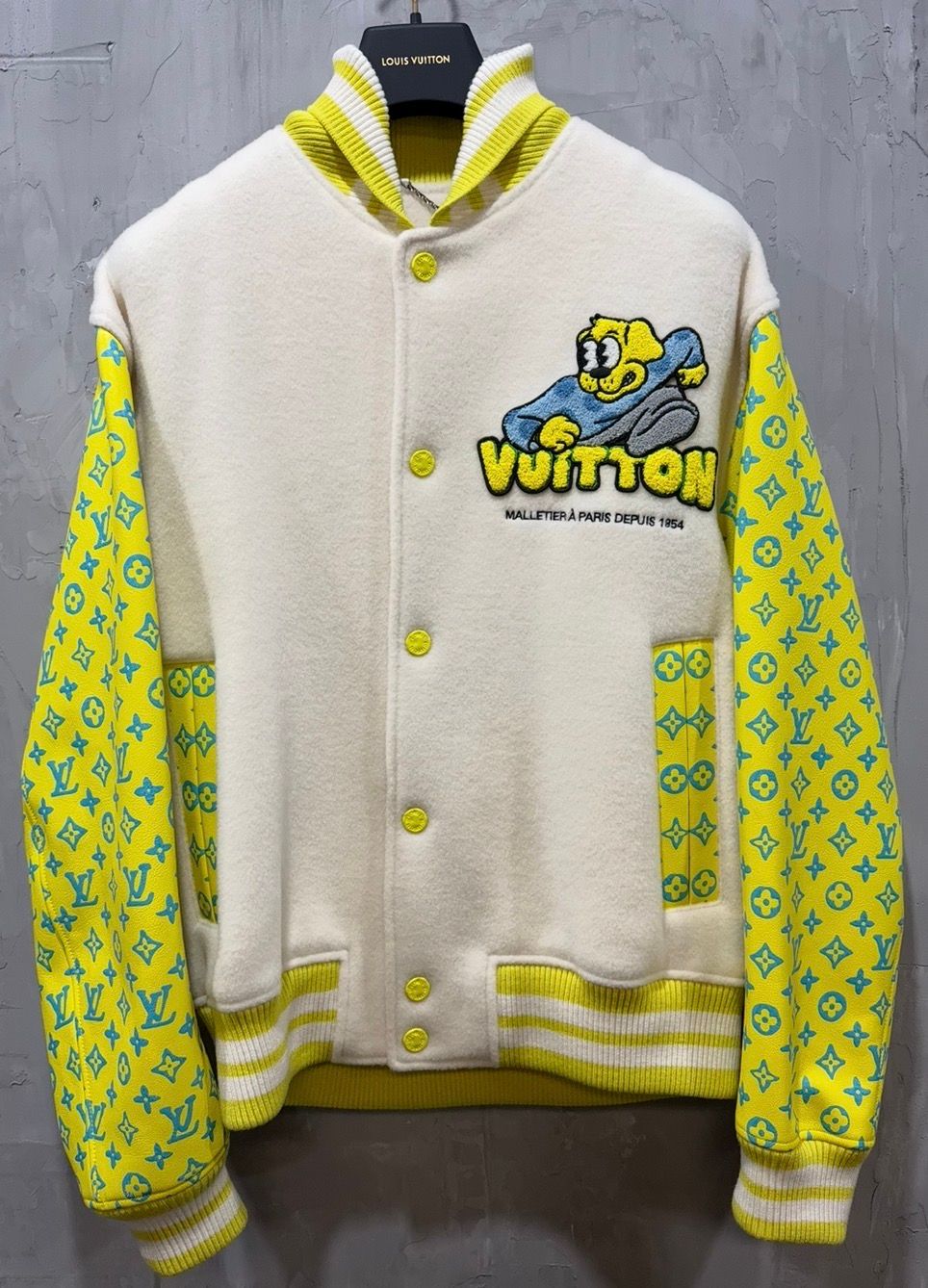 Louis Vuitton Monogram Playground Varsity Blouson Jacket - Used/Worn