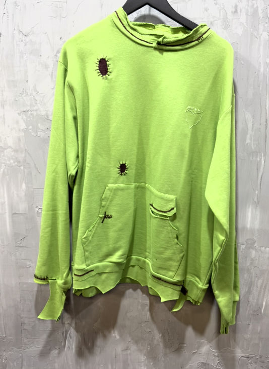 Marni Loopback green crewneck