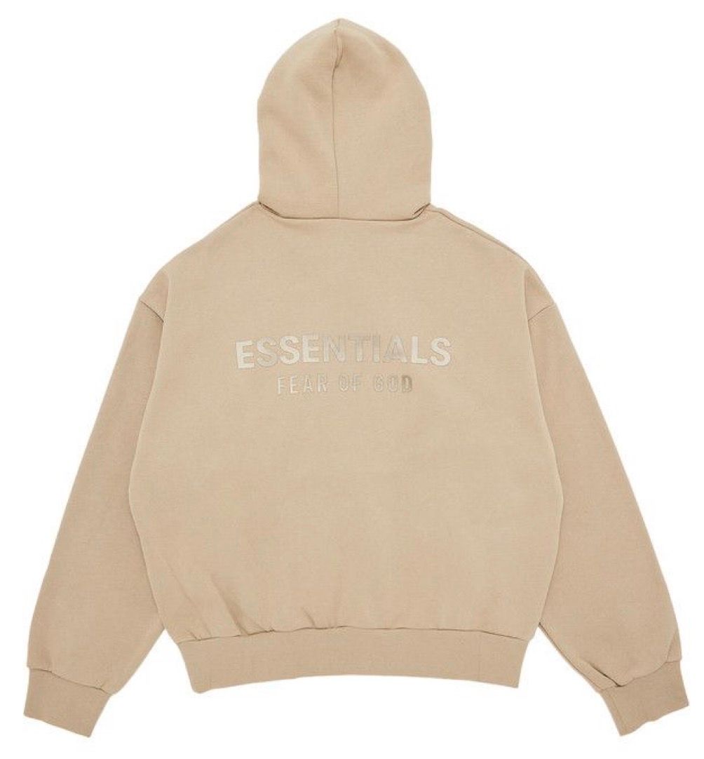 Fear of God Essentials Classic Fleece Hoodie Timber
