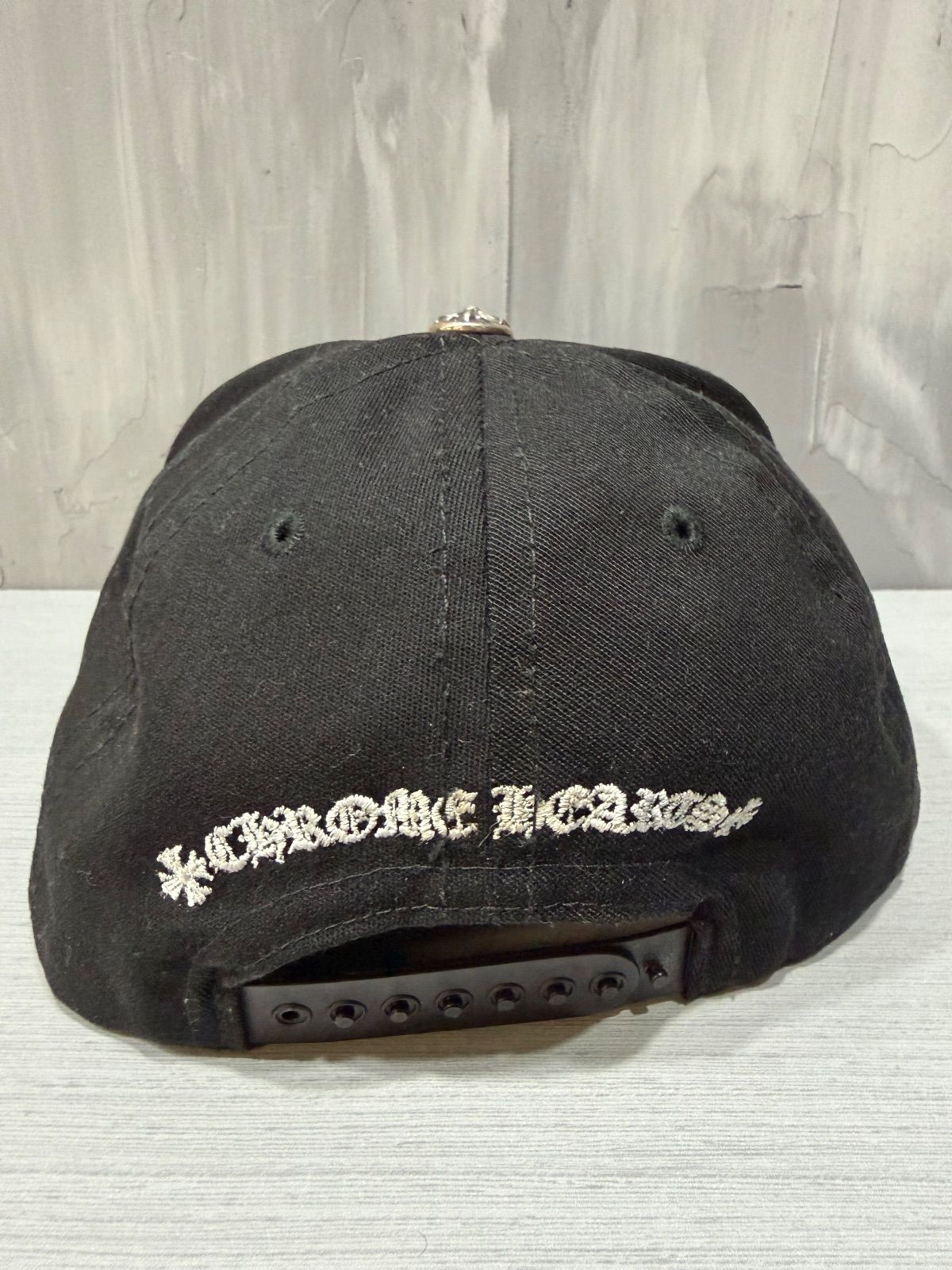 Chrome Hearts Black Grey Cap - Used/Worn