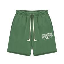 DENIM TEARS ADG Sweatshorts Washed Green