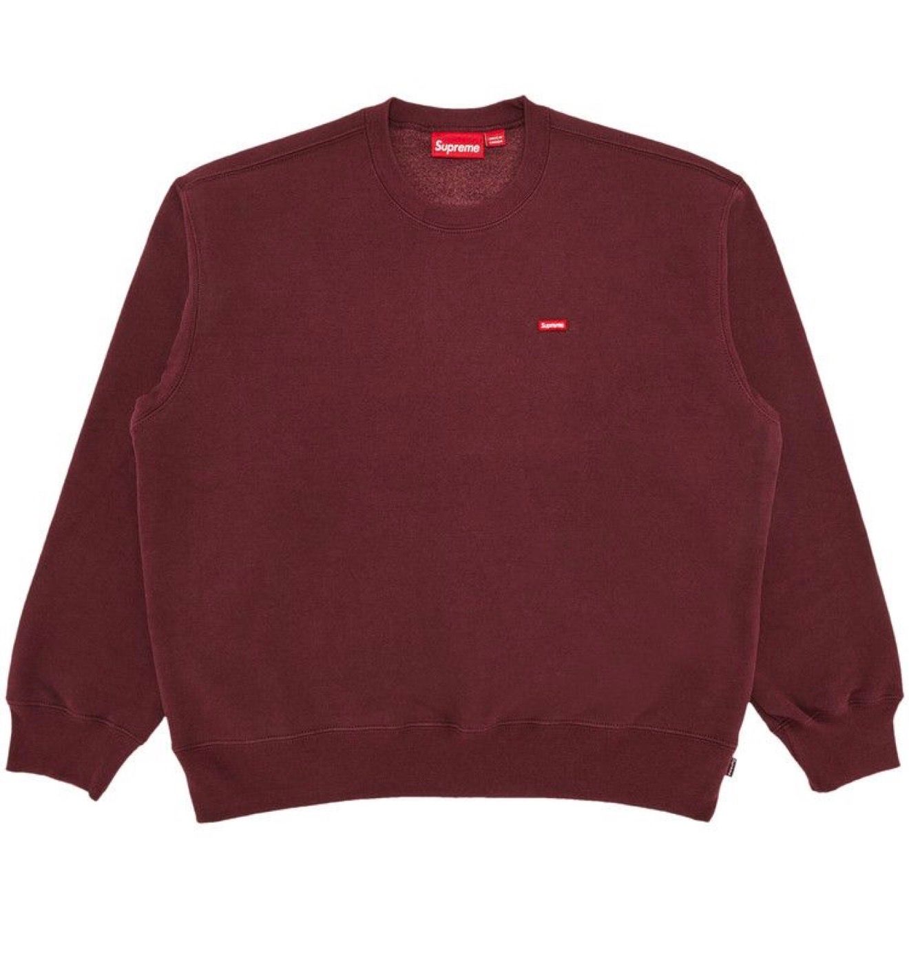 supreme Crewneck maroon
