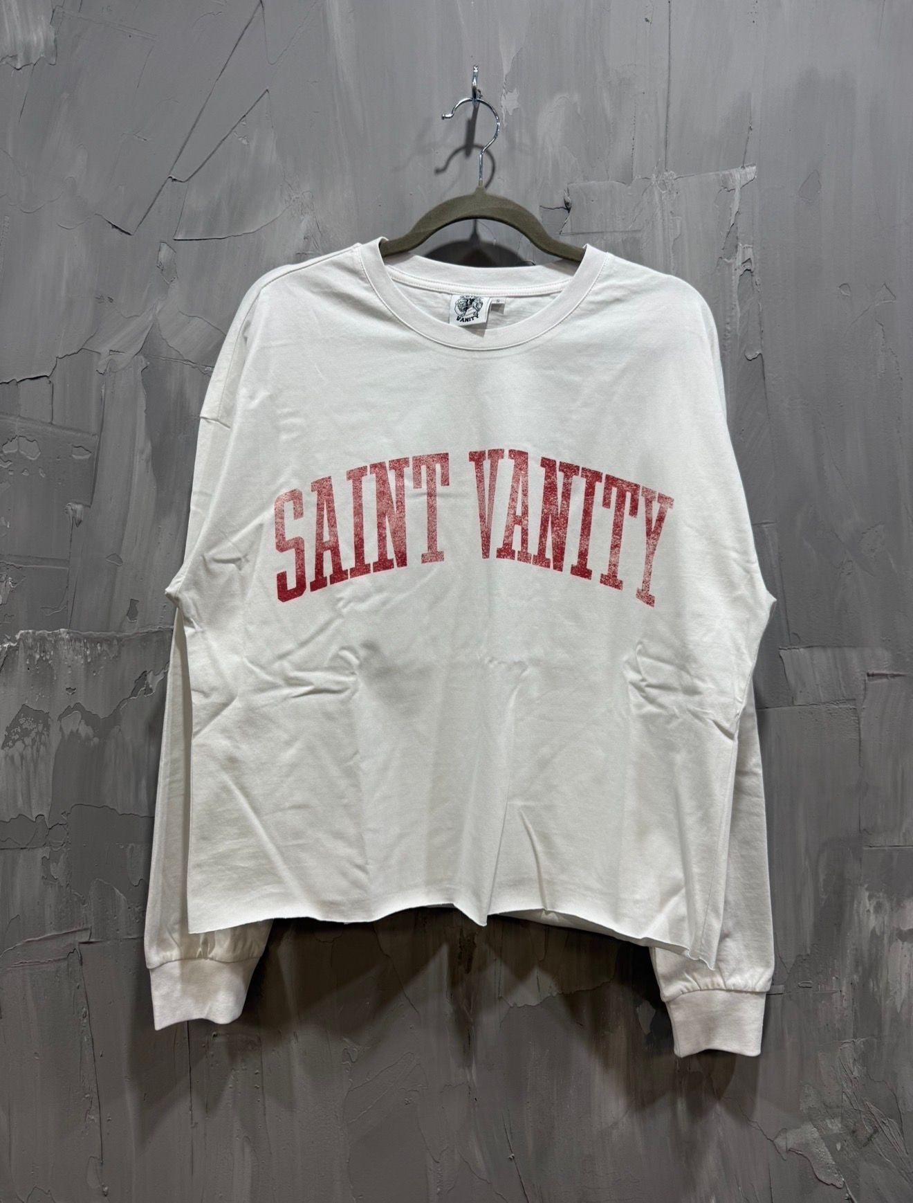 Saint Vanity Red Logo LS Shirt