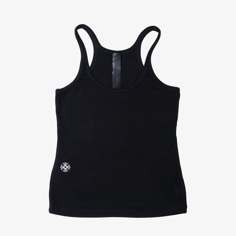 CH Bad Seed Embroidered Black Rib Tank Top