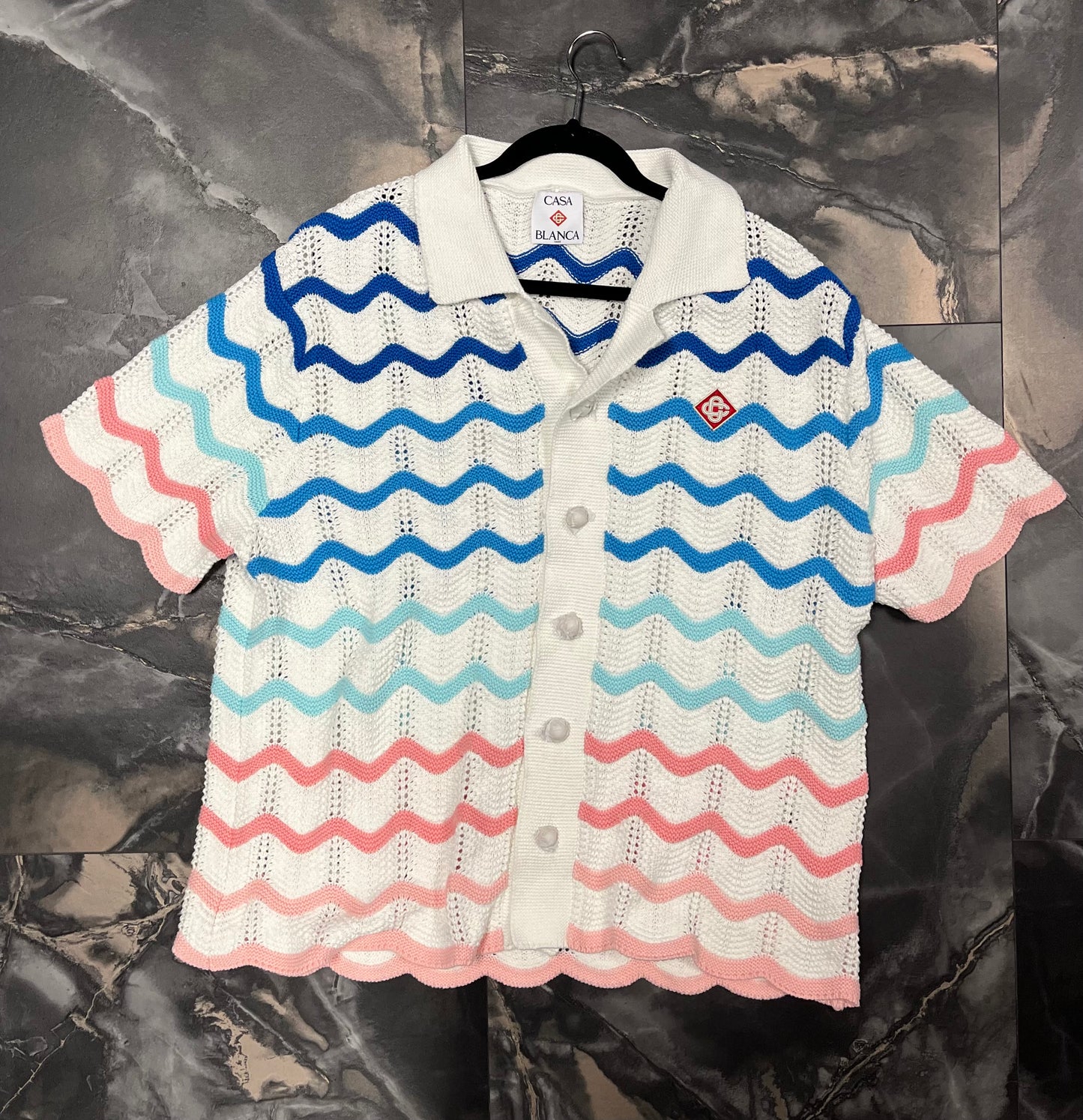 Casa Blanca wave shirt multi