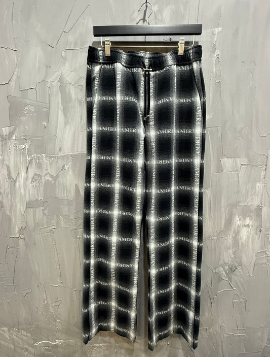 Amiri Shadow Plaid PJ Pants