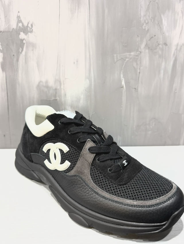 Chanel CC trainer black/white