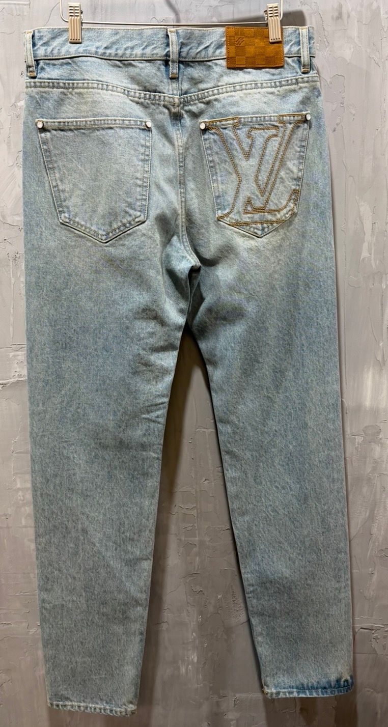 LV ICONS Slim Fit Denim Pants