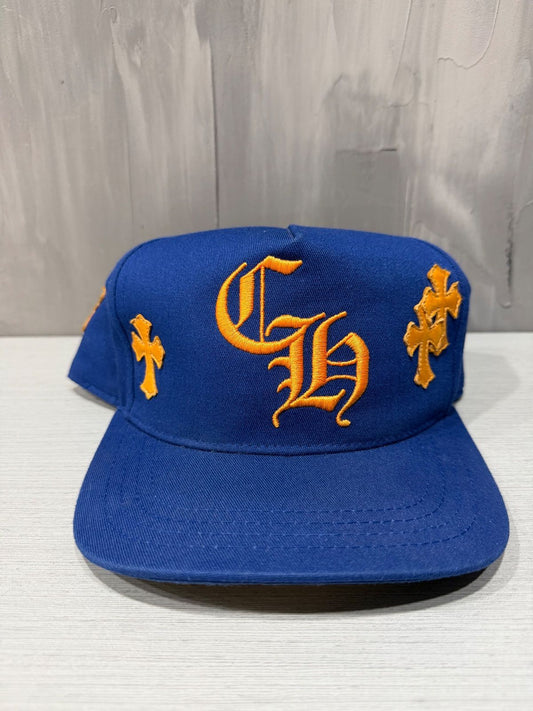 Chrome Hearts Blue Cap Yellow Cross Patch - Used/Worn