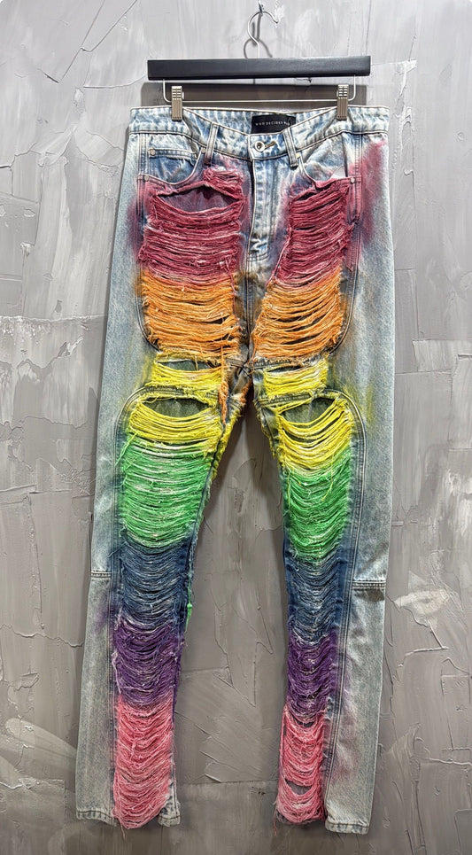 WDW Blue ROYGBIV Signature Jeans