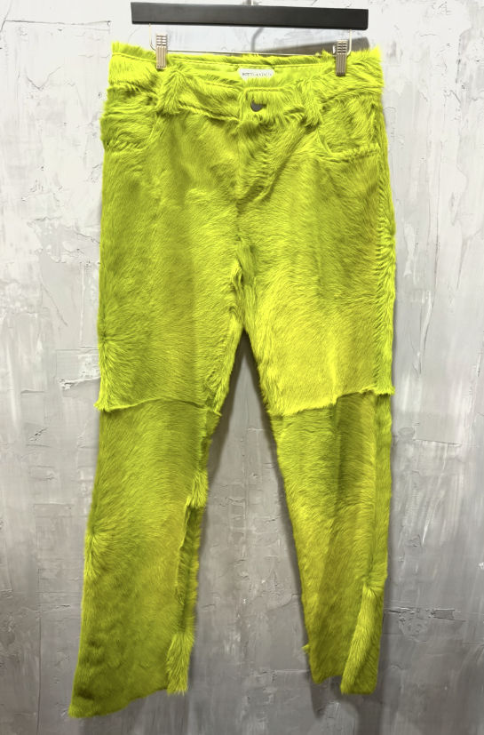 BOTTEGA VENETA  Straight-Leg Calf Hair Trousers