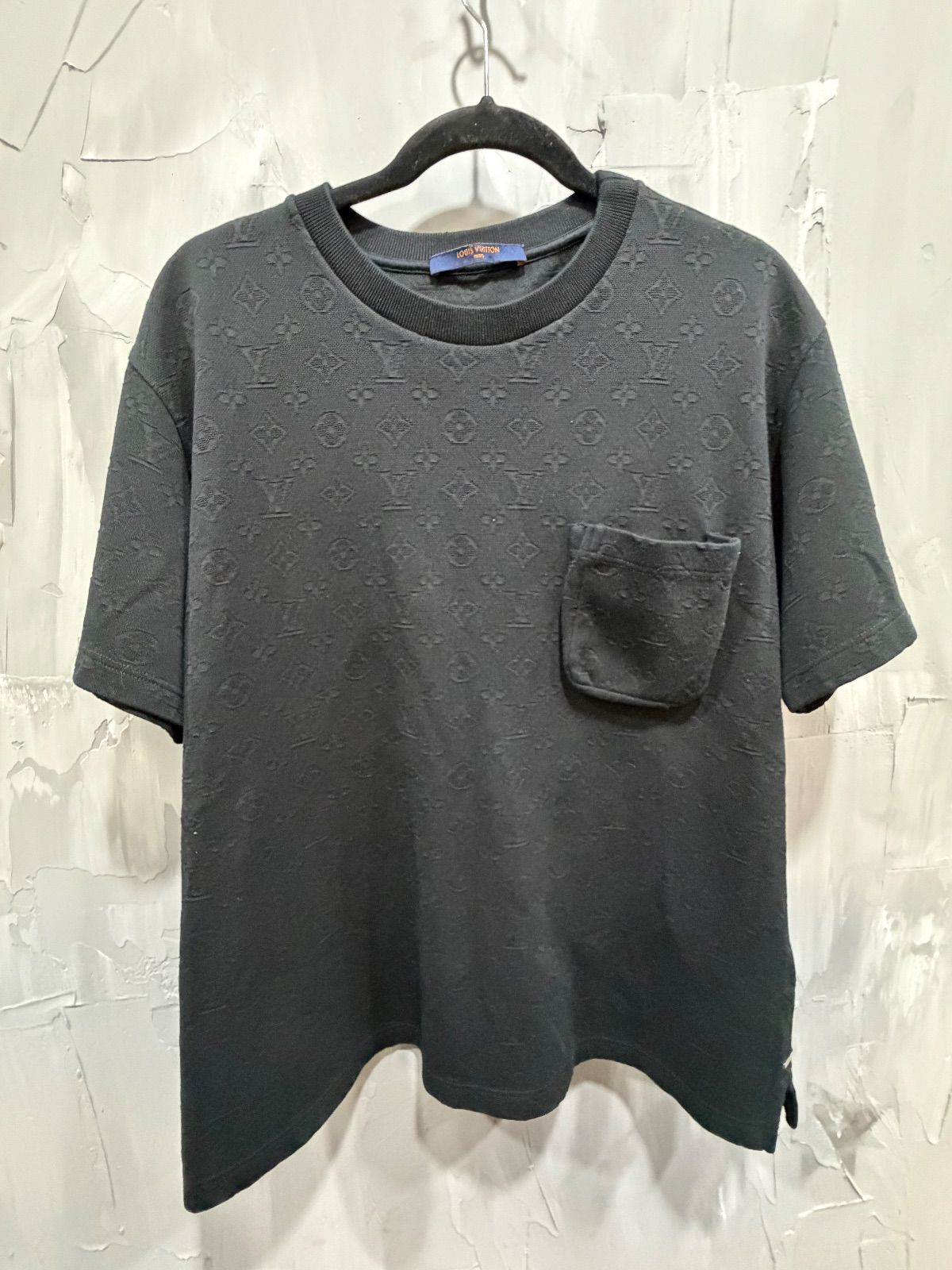 Louis Vuitton Black Monogram Pockt Tee