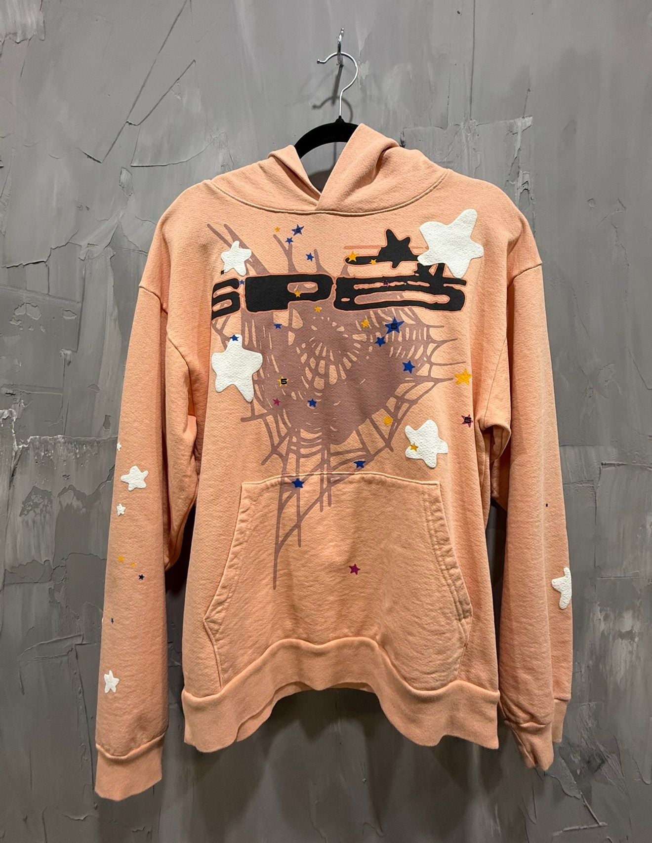 Spider Hoodie Peach