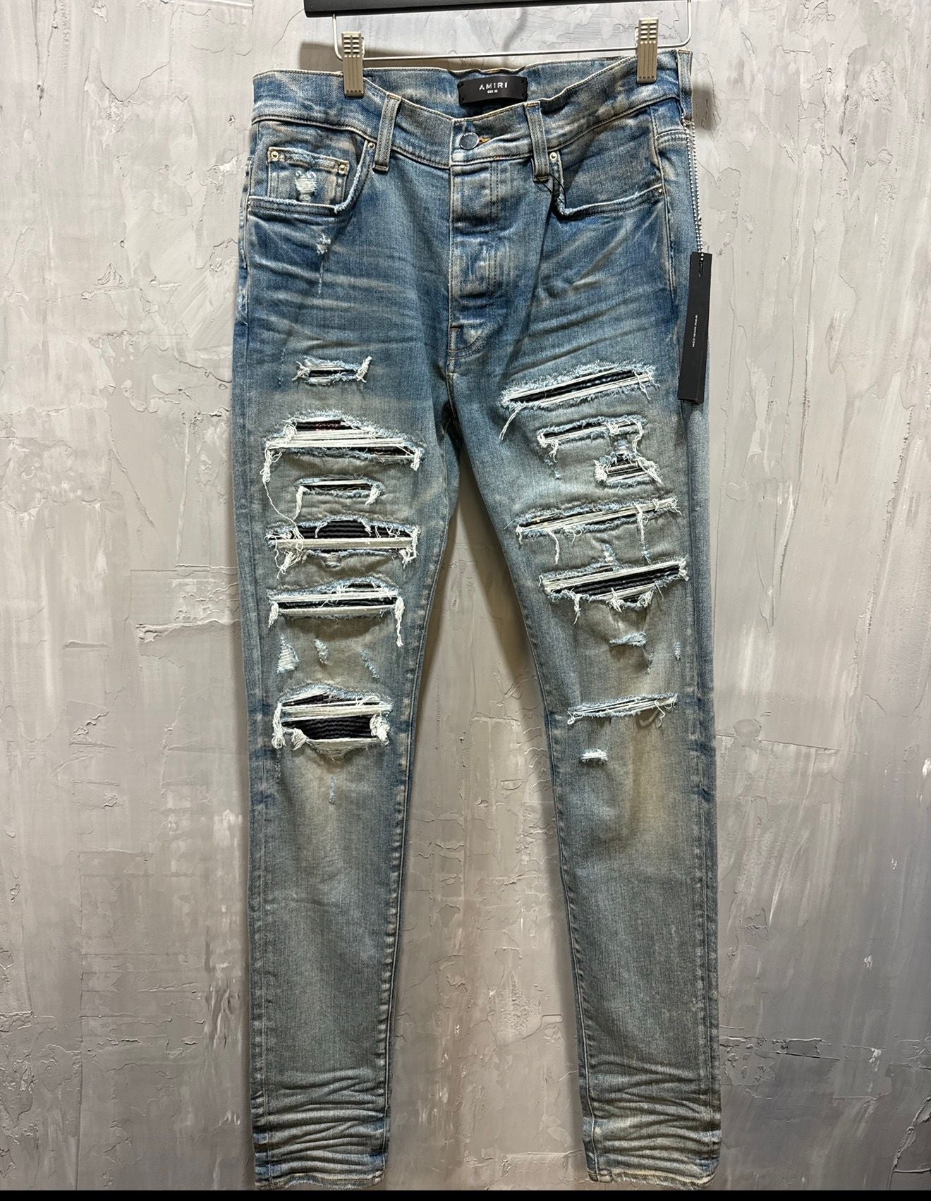 Rainbow paisley thrasher jeans