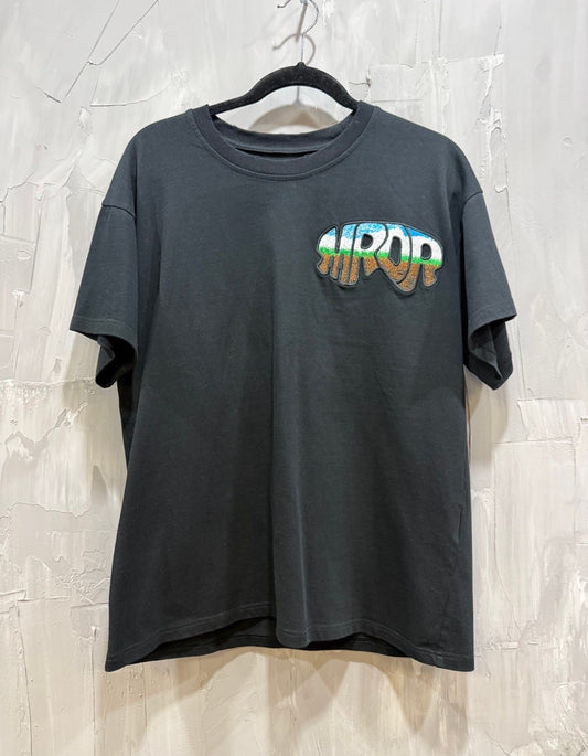 Mirrored Logo Tee (Black)