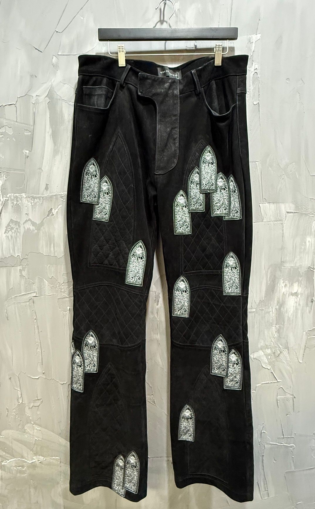 Stained Glass Cathedral Patch Jeans - Like New