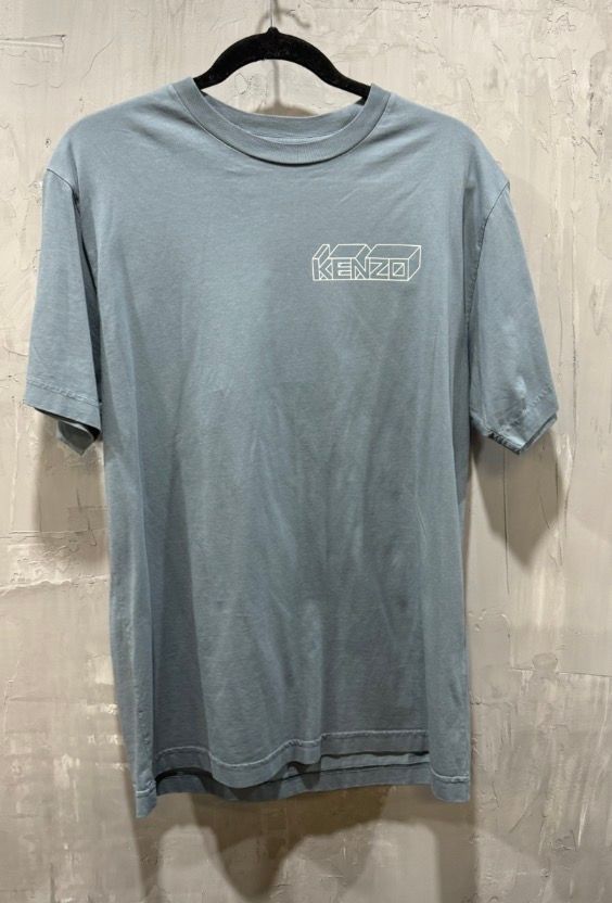 Kenzo kube classic T-shirt blue