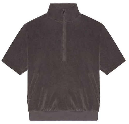Fear of God Essentials Velour Plum Top