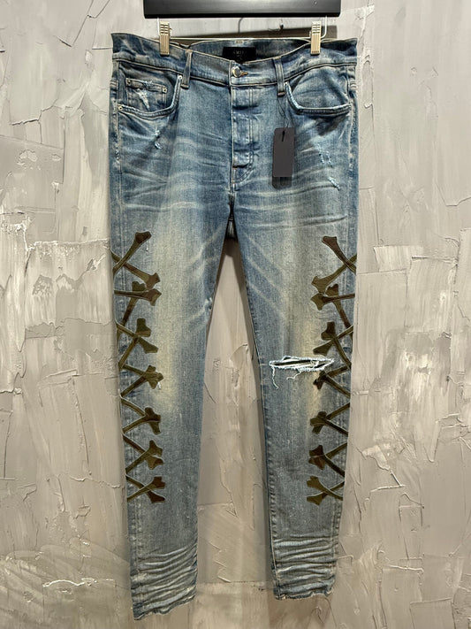 Camo Bones Jeans