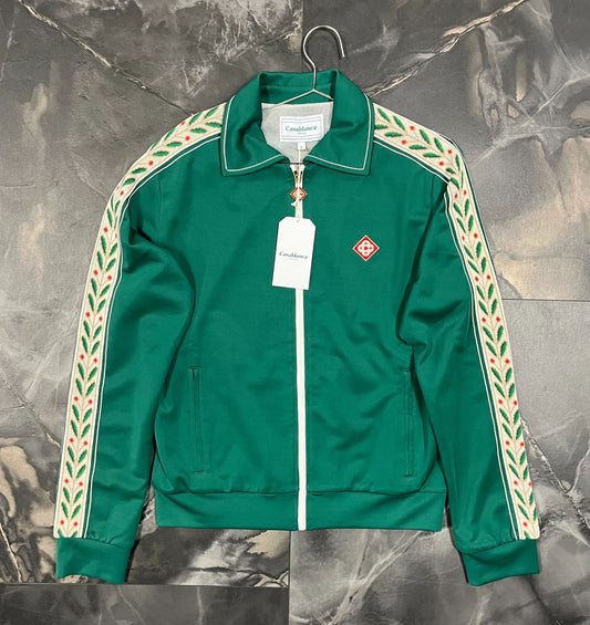 Casa Blanca MENS LAUREL TRACK JACKET GREEN