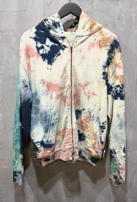 Kapital Ashbury Dye Zip Up Hoodie