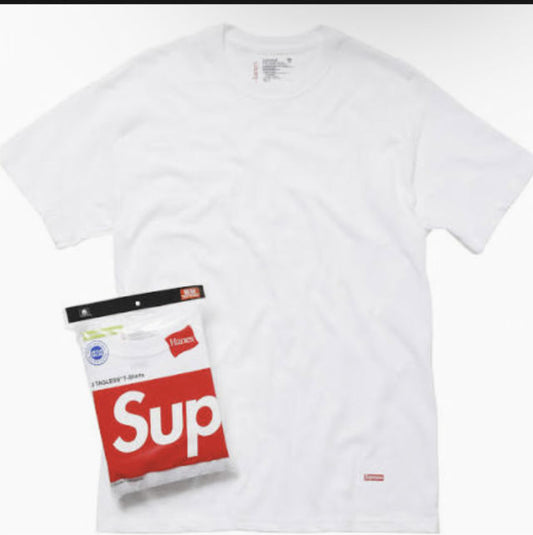 Supreme hanes Shirt white