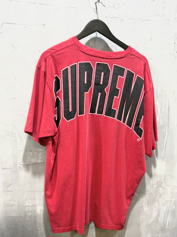 Supreme Big Arc Logo Tee (Red)