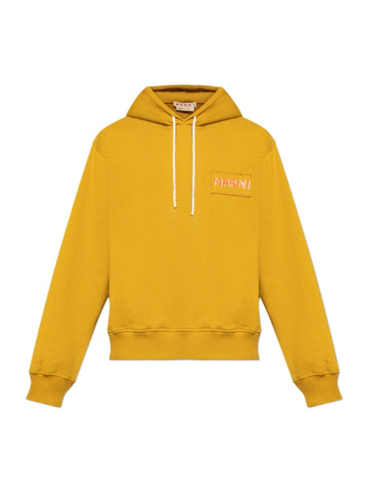 marni loopback winter wheat hodie