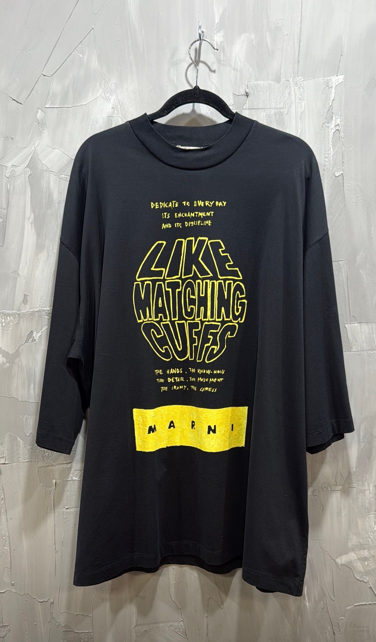 CUFFORGANIC COTTON JERSEY BLACK