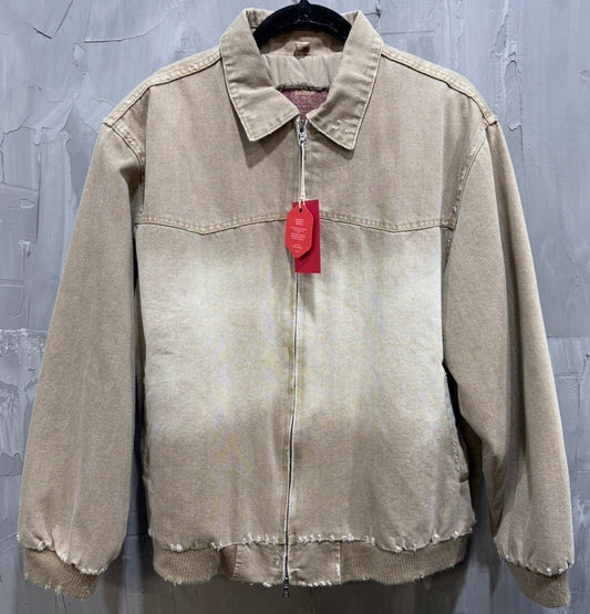 Beige Sun Fade Detroit Jacket