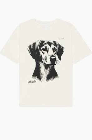 RHUDE FOX HOUND T SHIRT