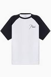 RHUDE RAGLAN TEE VTG BLACK