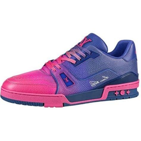 Louis Vuitton Trainer Sneakers 'Purple Pink'