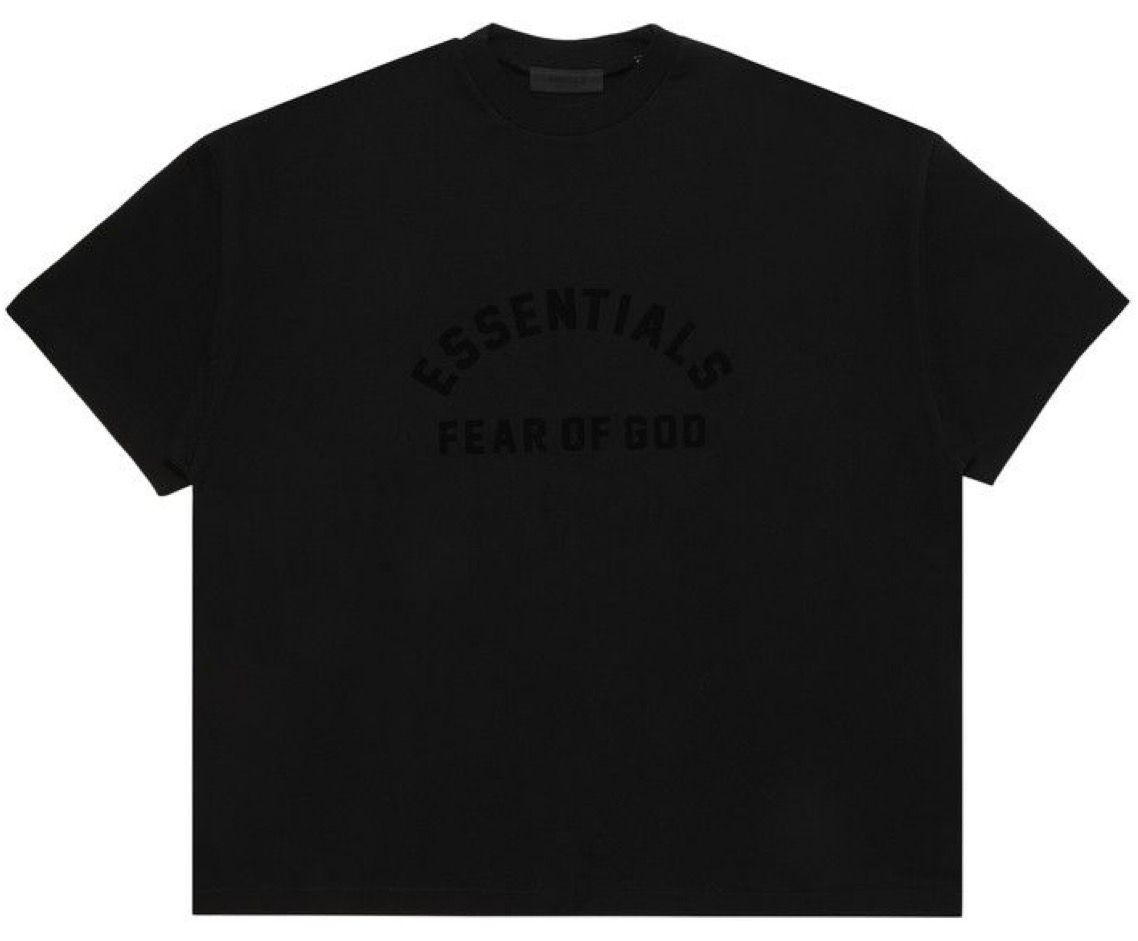 Fear of God Essentials Heavy Jersey T-shirt Black