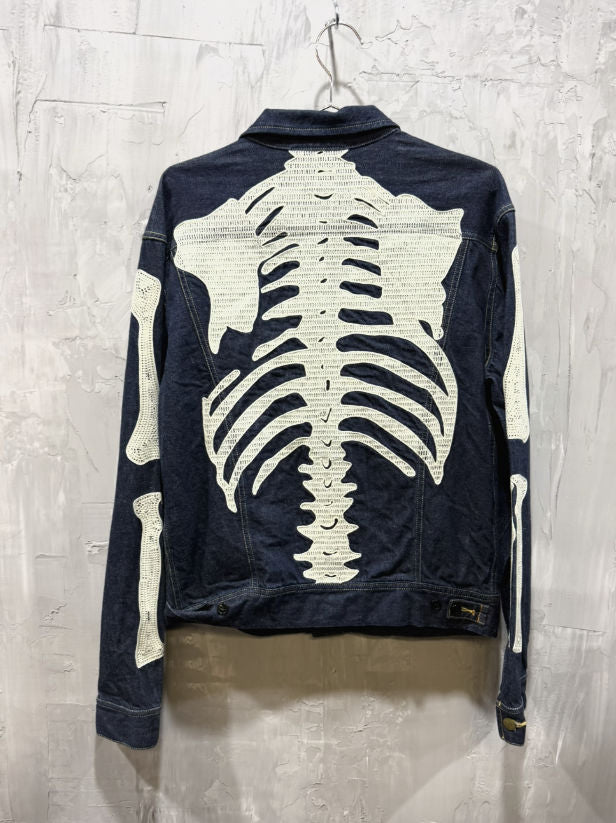 Kapital bone indigo denim jacket