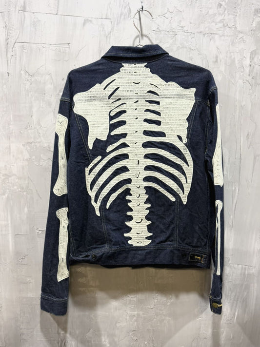 Kapital bone indigo denim jacket