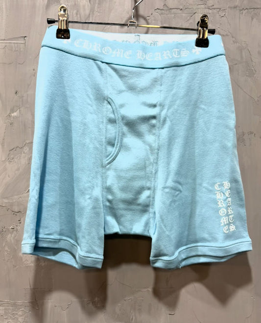 Chrome Hearts Boxer Brief Shorts (Light Blue)