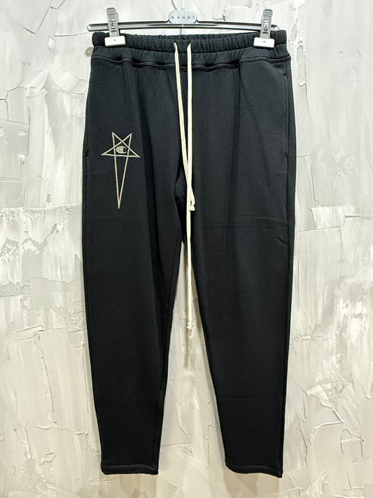 Rick x Chamions Pentagram Logo Sweatpants