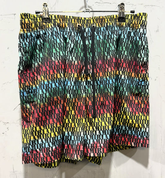AMIRI Logo Swim Trunk Multicolor