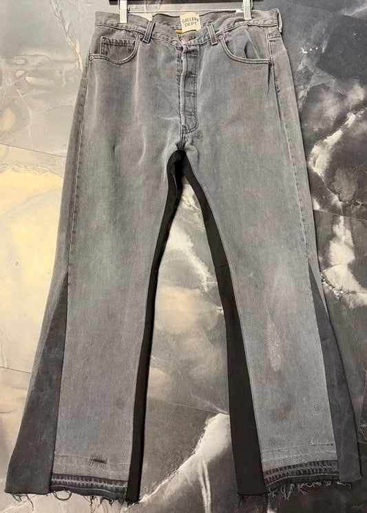 Gallery Dept Flare washed black jeans
