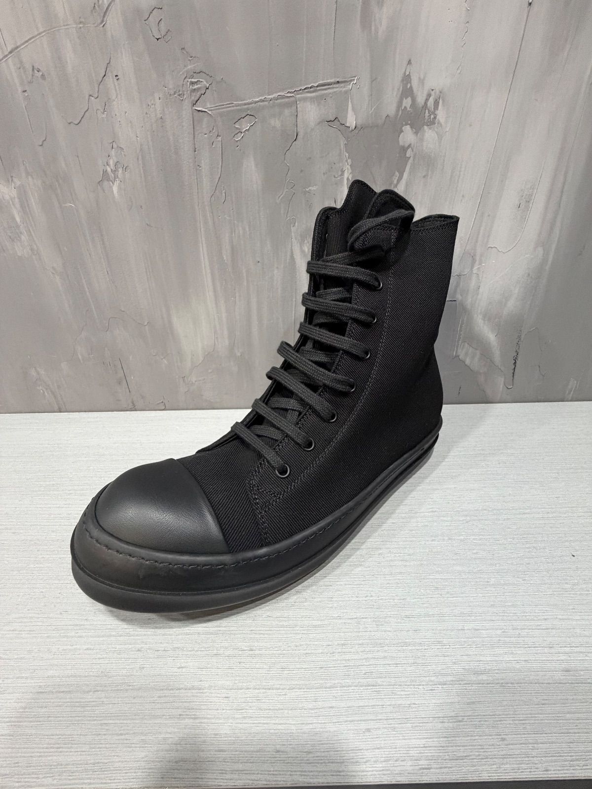 Rick Owens DRKSHDW All Black High Top
